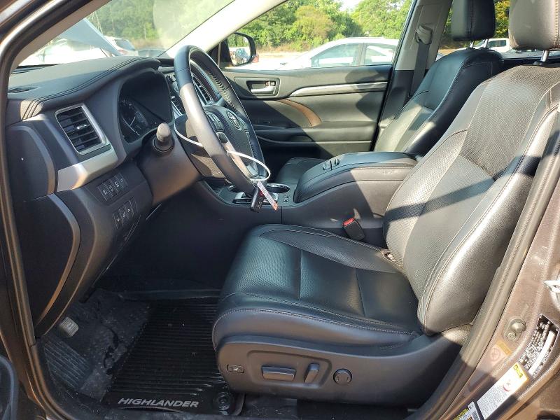 54099366 :رقم المزاد ، 5TDYZRFHXKS308884 vin ، 2019 Toyota Highlander مزاد بيع