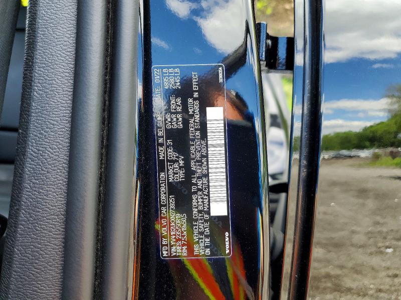 Продаж на аукціоні авто 2022 Volvo Xc40, vin: YV4162UKXN2739251, номер лоту: 51193146