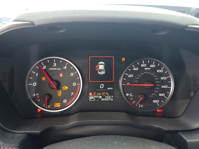 54956906 :رقم المزاد ، JF1VBAU63N8025560 vin ، 2022 Subaru Wrx مزاد بيع