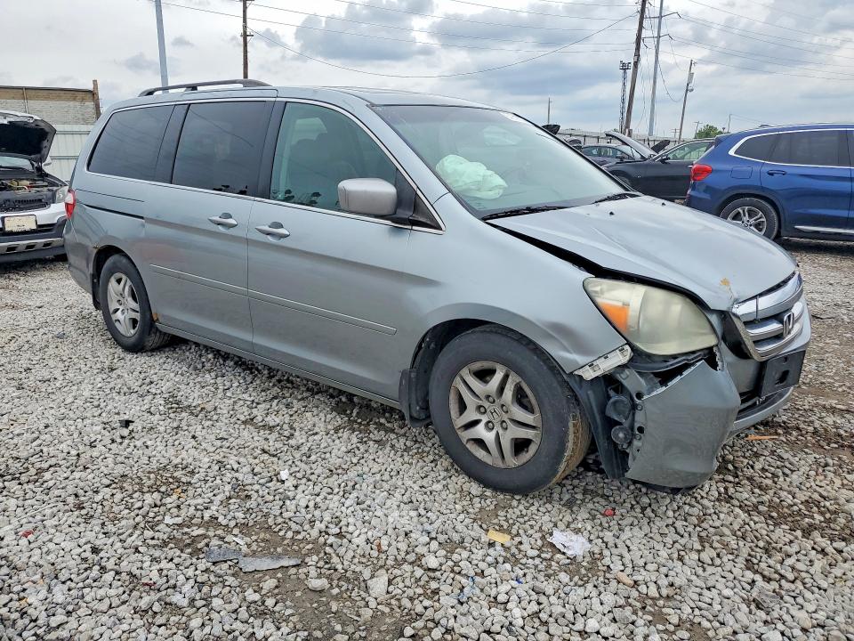 2007 Honda Odyssey მანქანა იყიდება აუქციონზე, vin: 5FNRL38747B119490, აუქციონის ნომერი: 54679026