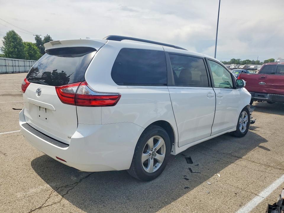 52345206 :رقم المزاد ، 5TDKZ3DC3LS023309 vin ، 2020 Toyota Sienna مزاد بيع