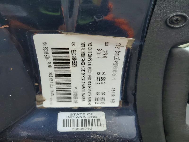 2004 Dodge Stratus მანქანა იყიდება აუქციონზე, vin: 1B3EL36X94N380856, აუქციონის ნომერი: 53789556