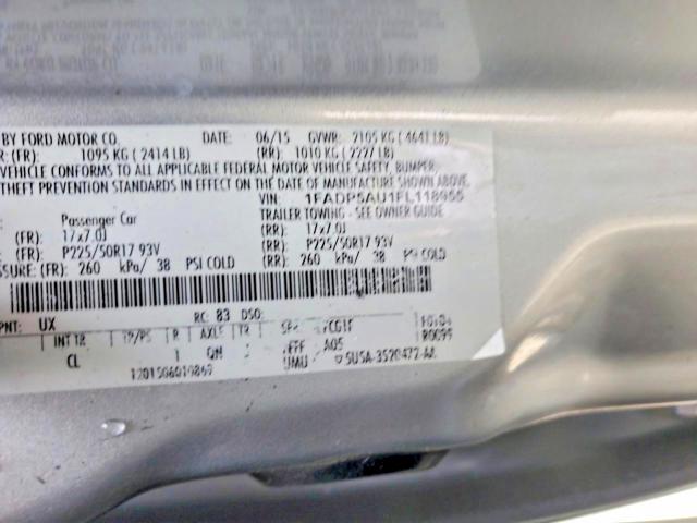 2015 Ford C-max მანქანა იყიდება აუქციონზე, vin: 1FADP5AU1FL118955, აუქციონის ნომერი: 53545156