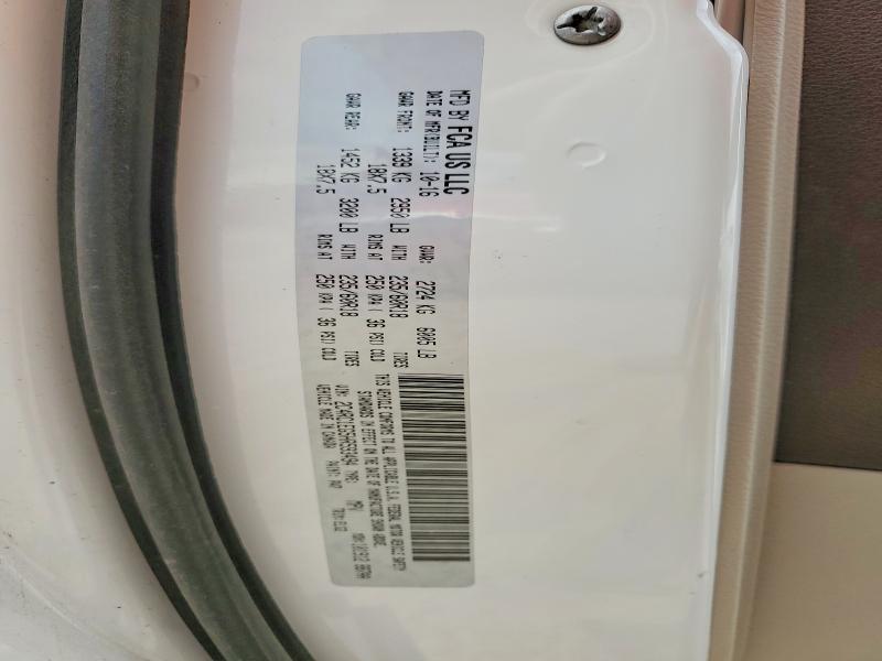 2017 Chrysler Pacifica მანქანა იყიდება აუქციონზე, vin: 2C4RC1EG5HR593494, აუქციონის ნომერი: 52801056