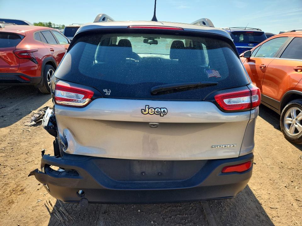 2016 Jeep Cherokee მანქანა იყიდება აუქციონზე, vin: 1C4PJLABXGW137631, აუქციონის ნომერი: 55013356