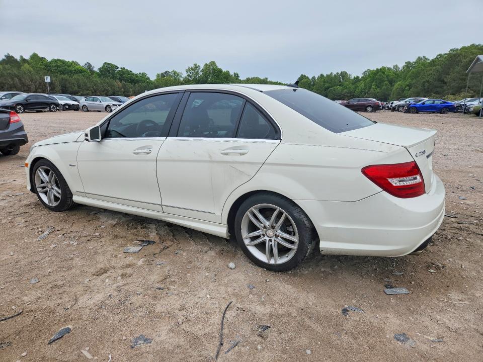 Aukcja sprzedaży 2012 Mercedes-benz C, vin: WDDGF4HB6CA703164, numer aukcji: 52486766