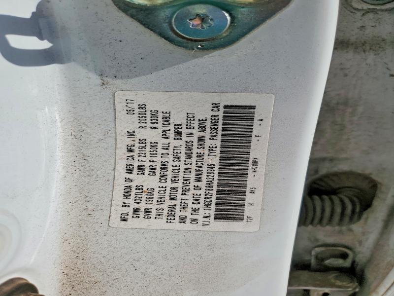2017 Honda Accord მანქანა იყიდება აუქციონზე, vin: 1HGCR2F88HA228945, აუქციონის ნომერი: 53642286