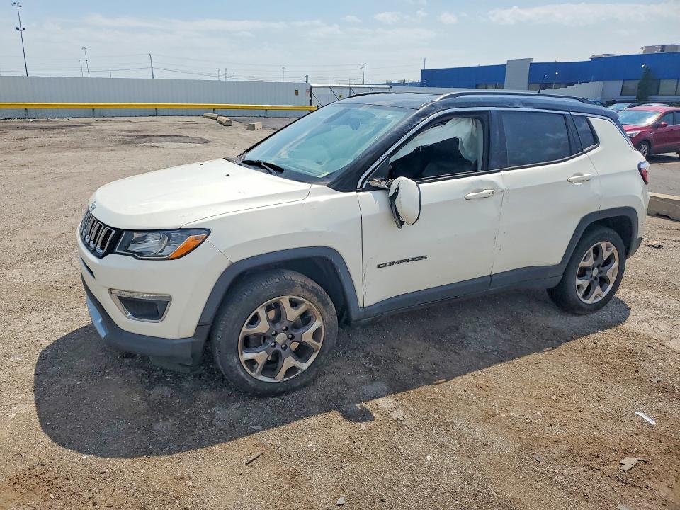 2018 Jeep Compass მანქანა იყიდება აუქციონზე, vin: 3C4NJDCB7JT266000, აუქციონის ნომერი: 52773146