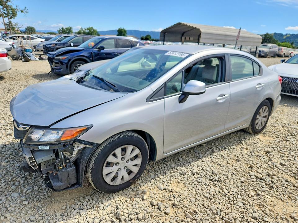 2012 Honda Civic მანქანა იყიდება აუქციონზე, vin: JHMFB2F50CS004317, აუქციონის ნომერი: 52412166