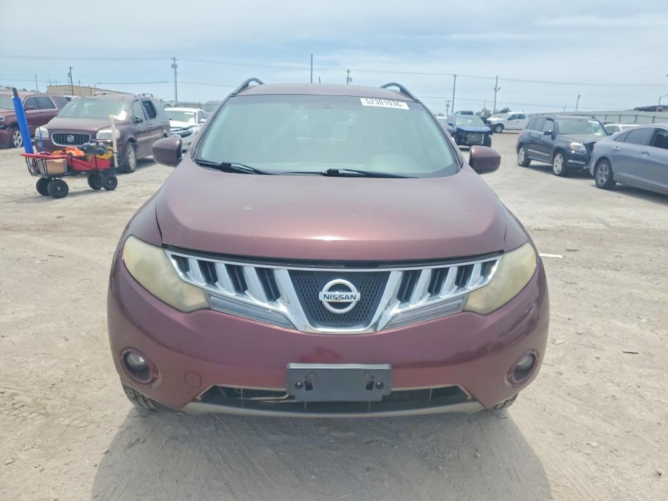 52301036 :رقم المزاد ، JN8AZ18W29W118333 vin ، 2009 Nissan Murano مزاد بيع