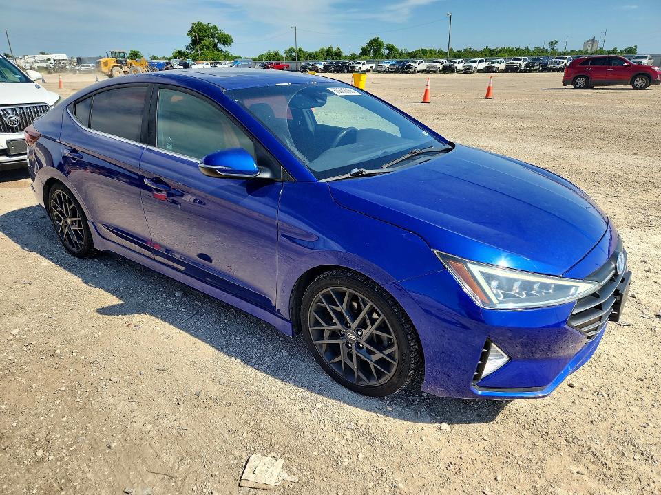 Продажа на аукционе авто 2019 Hyundai Elantra, vin: KMHD04LB8KU871144, номер лота: 55353066