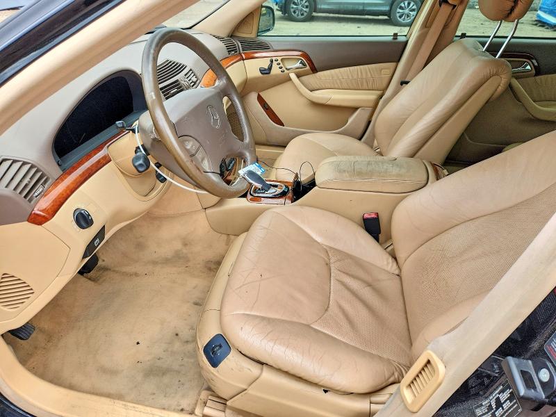 53354096 :رقم المزاد ، WDBNG70J82A295119 vin ، 2002 Mercedes-benz S مزاد بيع
