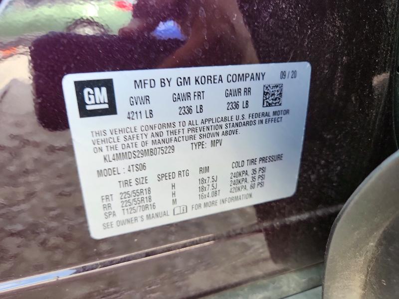 Продажа на аукционе авто 2021 Buick Encore Gx, vin: KL4MMDS29MB075229, номер лота: 53428306