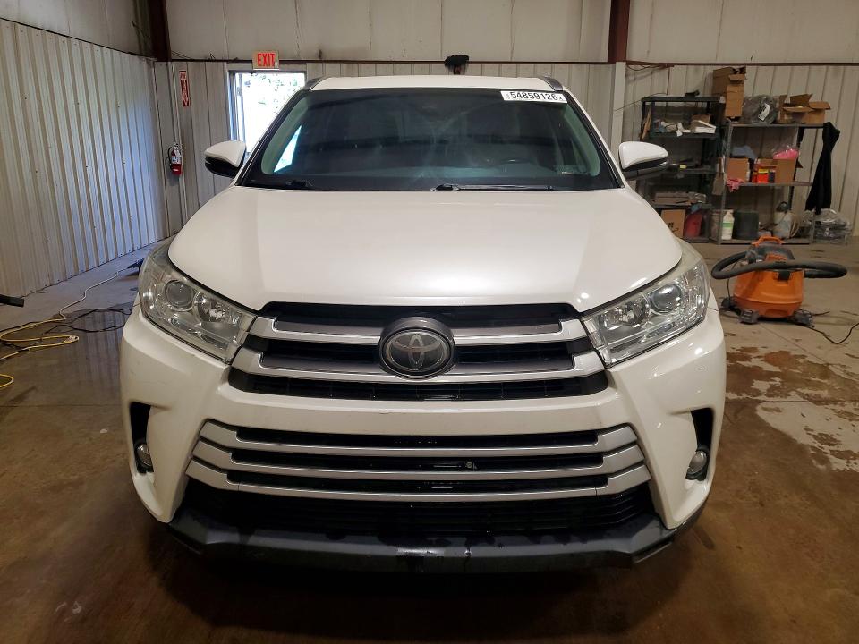 54859126 :رقم المزاد ، 5TDJZRFH5HS509084 vin ، 2017 Toyota Highlander مزاد بيع