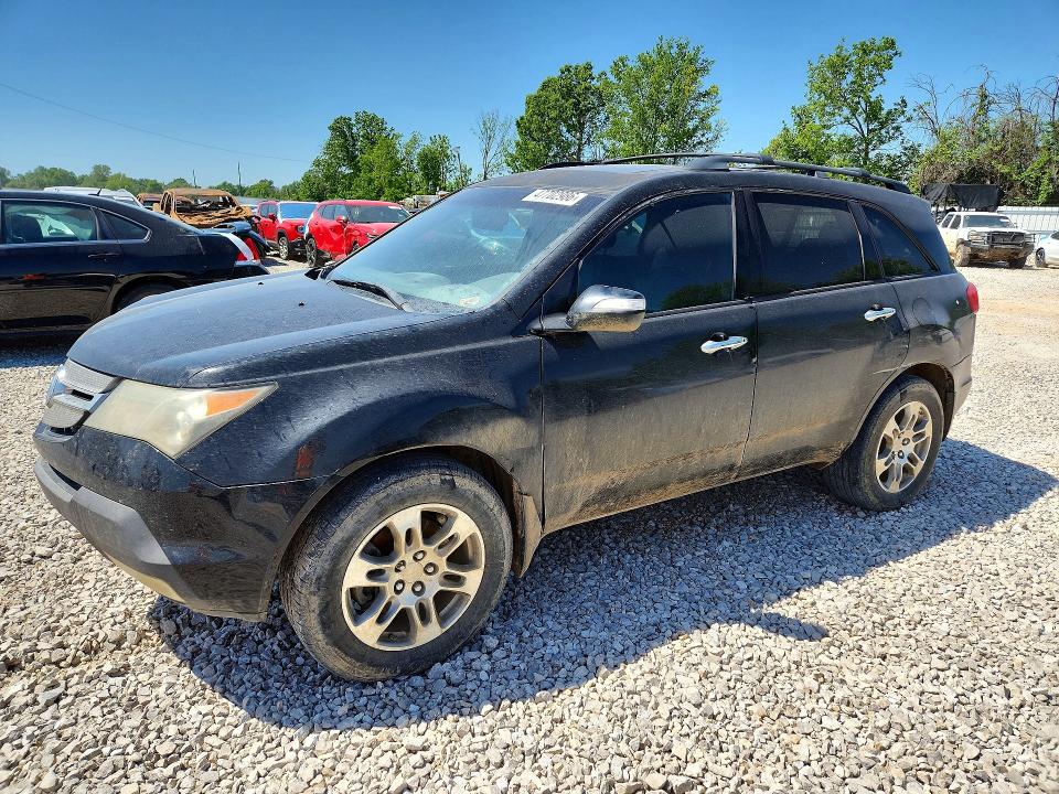 47702986 :رقم المزاد ، 2HNYD28217H520930 vin ، 2007 Acura Mdx مزاد بيع
