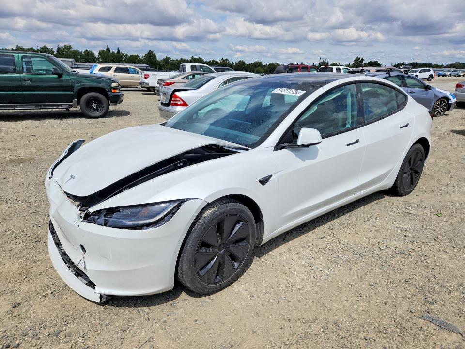 Продаж на аукціоні авто 2024 Tesla Model 3, vin: 5YJ3E1EA9RF756852, номер лоту: 54827226