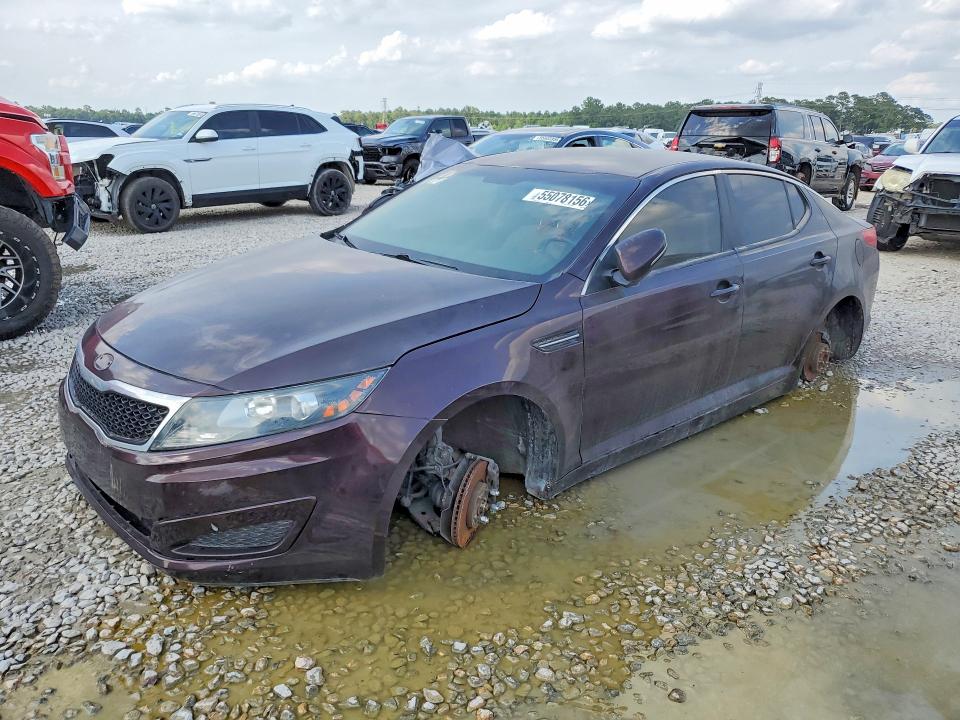2011 Kia Optima მანქანა იყიდება აუქციონზე, vin: KNAGM4A75B5093087, აუქციონის ნომერი: 55078156