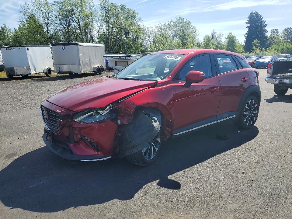 54643006 :رقم المزاد ، JM1DKFD72K0433750 vin ، 2019 Mazda Cx-3 مزاد بيع