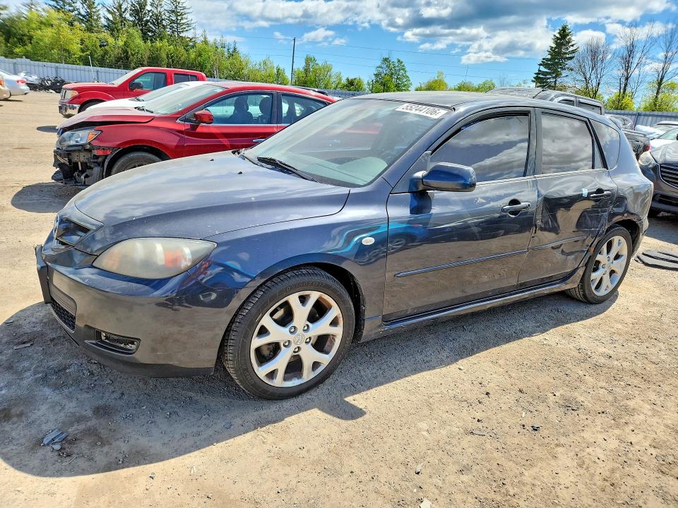 55244106 :رقم المزاد ، JM1BK343381815744 vin ، 2008 Mazda 3 مزاد بيع