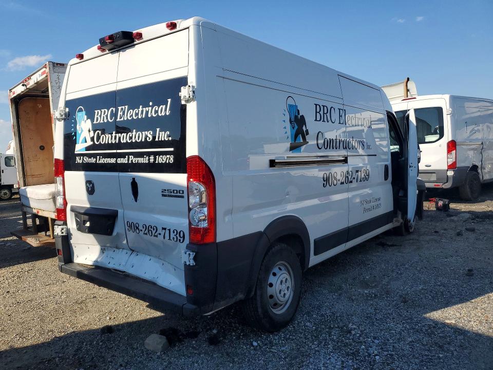 2021 Ram Promaster 2500 მანქანა იყიდება აუქციონზე, vin: 3C6LRVDG8ME533077, აუქციონის ნომერი: 51258026