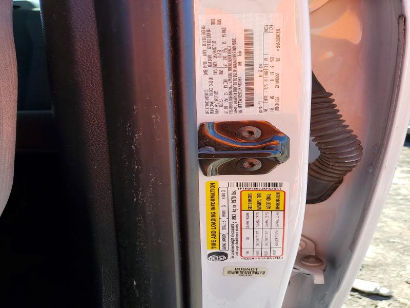Aukcja sprzedaży 2018 Ford F150, vin: 1FTEW1E57JKF63051, numer aukcji: 53482976