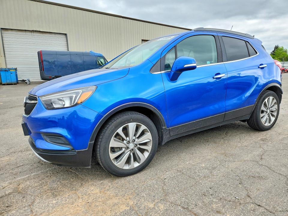 2017 Buick Encore მანქანა იყიდება აუქციონზე, vin: KL4CJASB1HB073452, აუქციონის ნომერი: 51528006