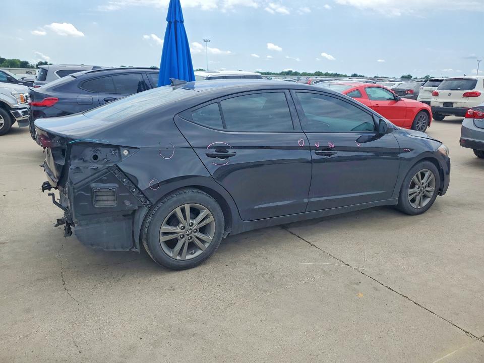 55214956 :رقم المزاد ، 5NPD84LF4HH114003 vin ، 2017 Hyundai Elantra مزاد بيع