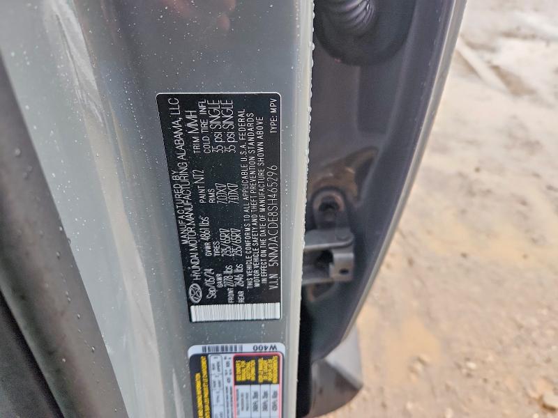 2025 Hyundai Tucson მანქანა იყიდება აუქციონზე, vin: 5NMJACDE8SH465296, აუქციონის ნომერი: 51324946