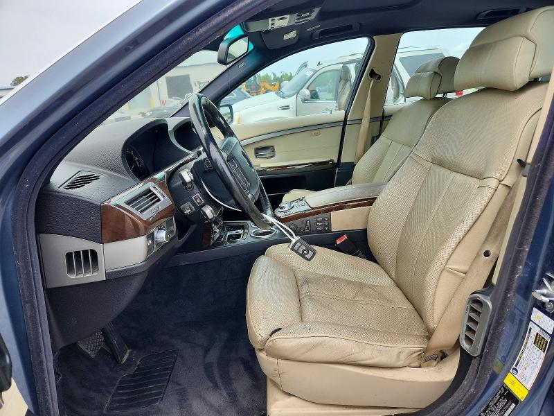 2008 Bmw 750 მანქანა იყიდება აუქციონზე, vin: WBAHN83588DT80457, აუქციონის ნომერი: 52502276
