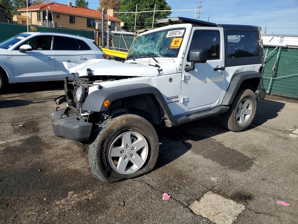 Продаж на аукціоні авто 2018 Jeep Wrangler, vin: 1C4AJWAG7JL829941, номер лоту: 53899216