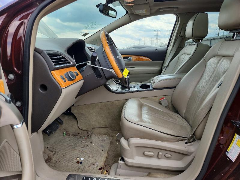 51868606 :رقم المزاد ، 2LMDJ8JKXCBL16232 vin ، 2012 Lincoln Townhouse Mkx مزاد بيع