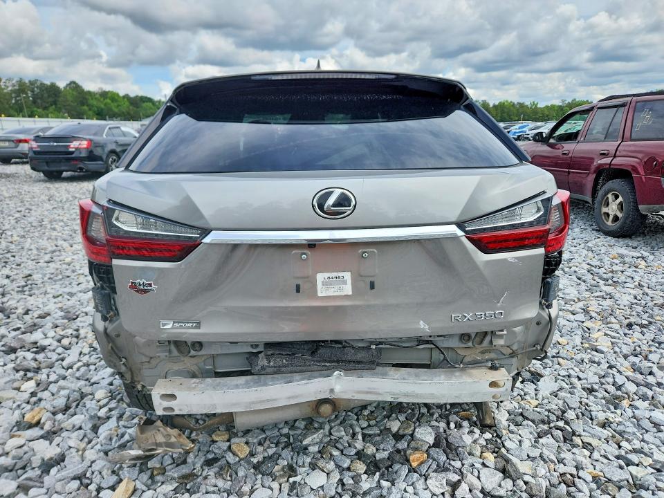 54598666 :رقم المزاد ، 2T2ZZMCA0KC125612 vin ، 2019 Lexus Rx 350 مزاد بيع