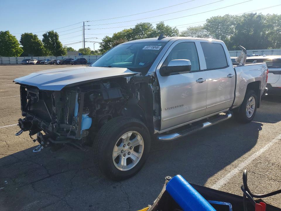 2018 Chevrolet Silverado მანქანა იყიდება აუქციონზე, vin: 3GCUKREC1JG552414, აუქციონის ნომერი: 53115046