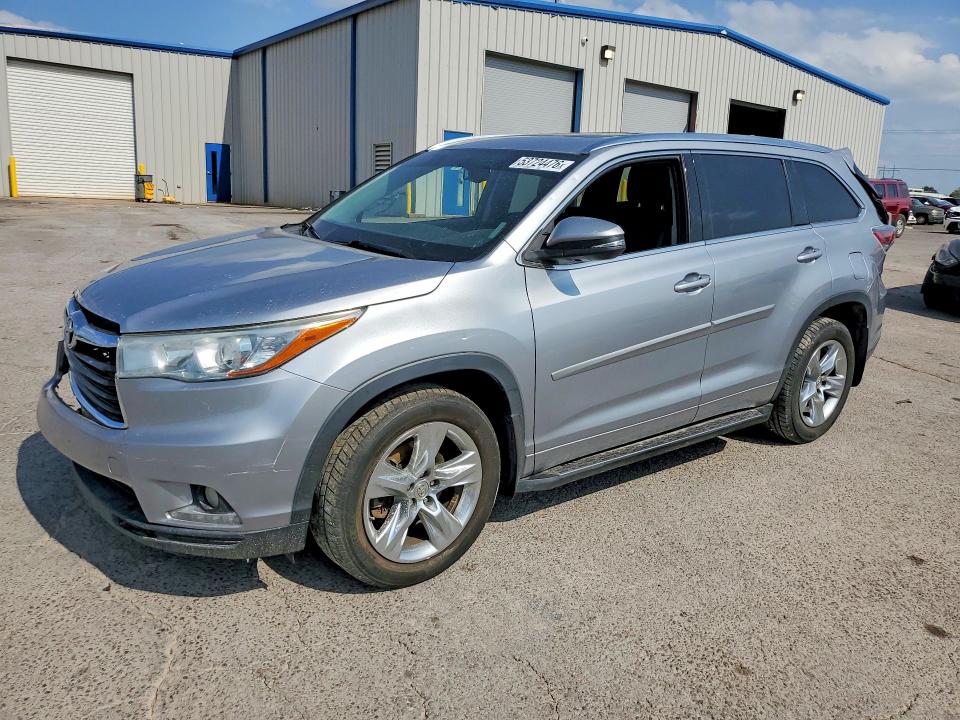 Продажа на аукционе авто 2014 Toyota Highlander, vin: 5TDDKRFH9ES039025, номер лота: 53724476