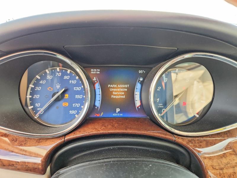 55397526 :رقم المزاد ، ZAM56RRA7F1151162 vin ، 2015 Maserati Quattroporte مزاد بيع
