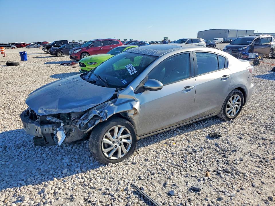2012 Mazda 3 მანქანა იყიდება აუქციონზე, vin: JM1BL1W75C1611781, აუქციონის ნომერი: 53444416