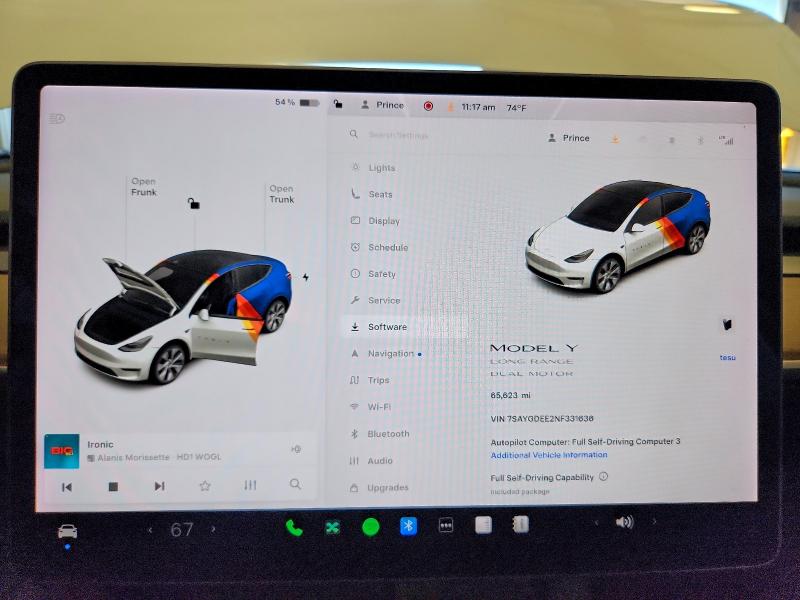 55128936 :رقم المزاد ، 7SAYGDEE2NF331636 vin ، 2022 Tesla Model Y مزاد بيع