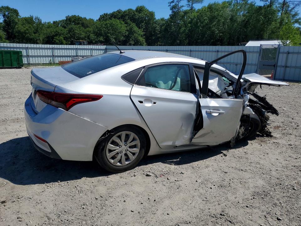 2021 Hyundai Accent მანქანა იყიდება აუქციონზე, vin: 3KPC24A68ME132115, აუქციონის ნომერი: 53240746