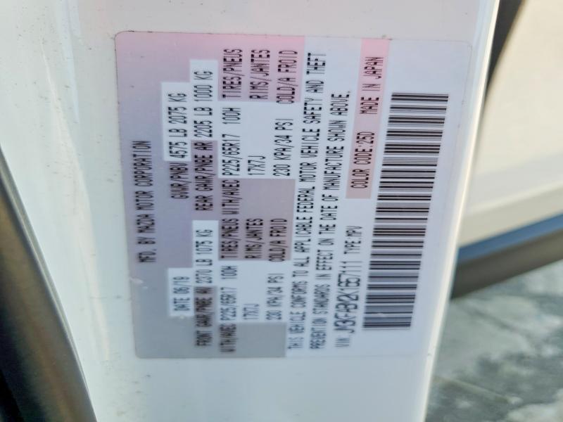 53873976 :رقم المزاد ، JM3KFABM2K1657111 vin ، 2019 Mazda Cx-5 مزاد بيع
