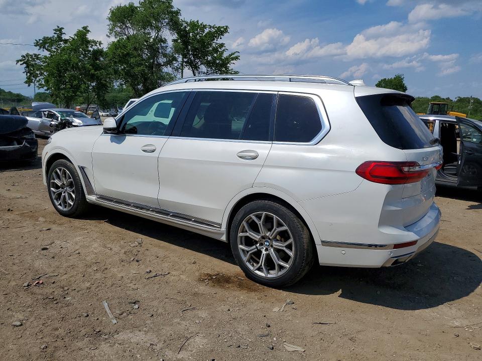 2020 Bmw X7 მანქანა იყიდება აუქციონზე, vin: 5UXCW2C06L9A03165, აუქციონის ნომერი: 53692806