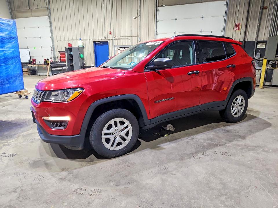 Auction sale of the 2018 Jeep Compass, vin: 3C4NJDABXJT163284, lot number: 53917296