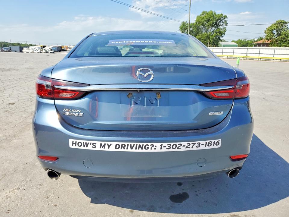2018 Mazda 6 მანქანა იყიდება აუქციონზე, vin: JM1GL1VM6J1313072, აუქციონის ნომერი: 52122356