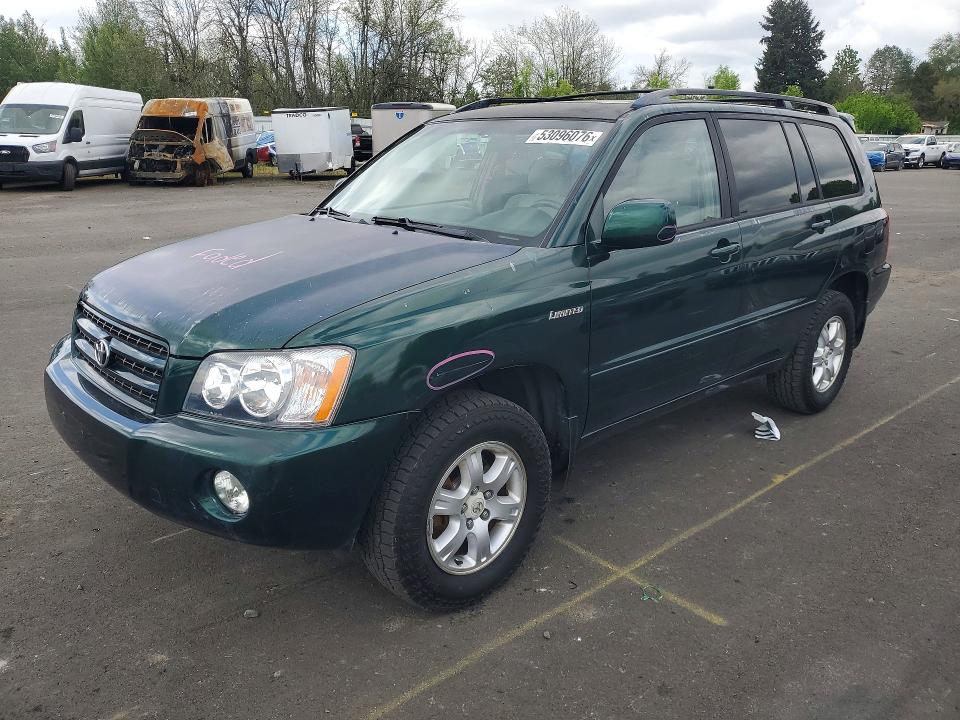 Auction sale of the 2002 Toyota Highlander, vin: JTEHF21A620054373, lot number: 53096076
