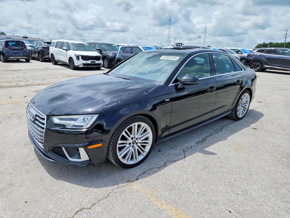52883266 :رقم المزاد ، WAUENAF47KA009750 vin ، 2019 Audi A4 مزاد بيع