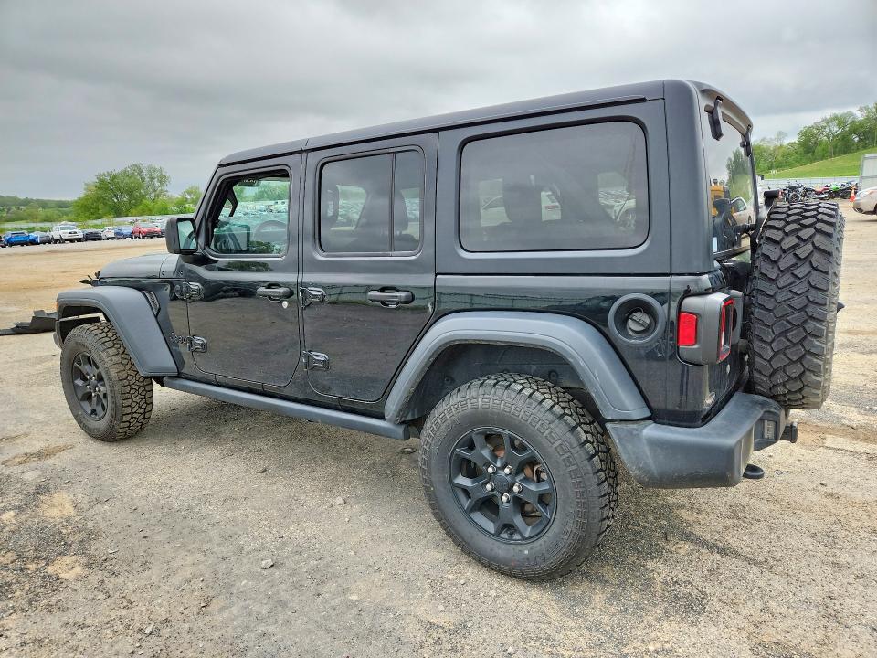2020 Jeep Wrangler Unlimited მანქანა იყიდება აუქციონზე, vin: 1C4HJXDGXLW247088, აუქციონის ნომერი: 53666866