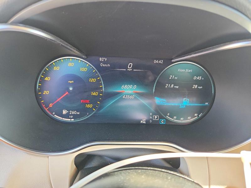 53030976 :رقم المزاد ، W1N0G8DB2NG111629 vin ، 2022 Mercedes-benz Glc مزاد بيع