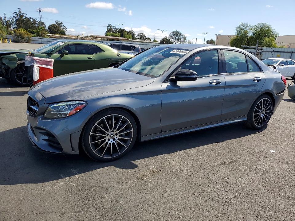 Продажа на аукционе авто 2021 Mercedes-benz C, vin: W1KWF8DBXMR651498, номер лота: 55446806