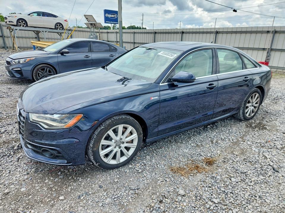 2013 Audi A6 მანქანა იყიდება აუქციონზე, vin: WAUHGBFC2DN038735, აუქციონის ნომერი: 55500356