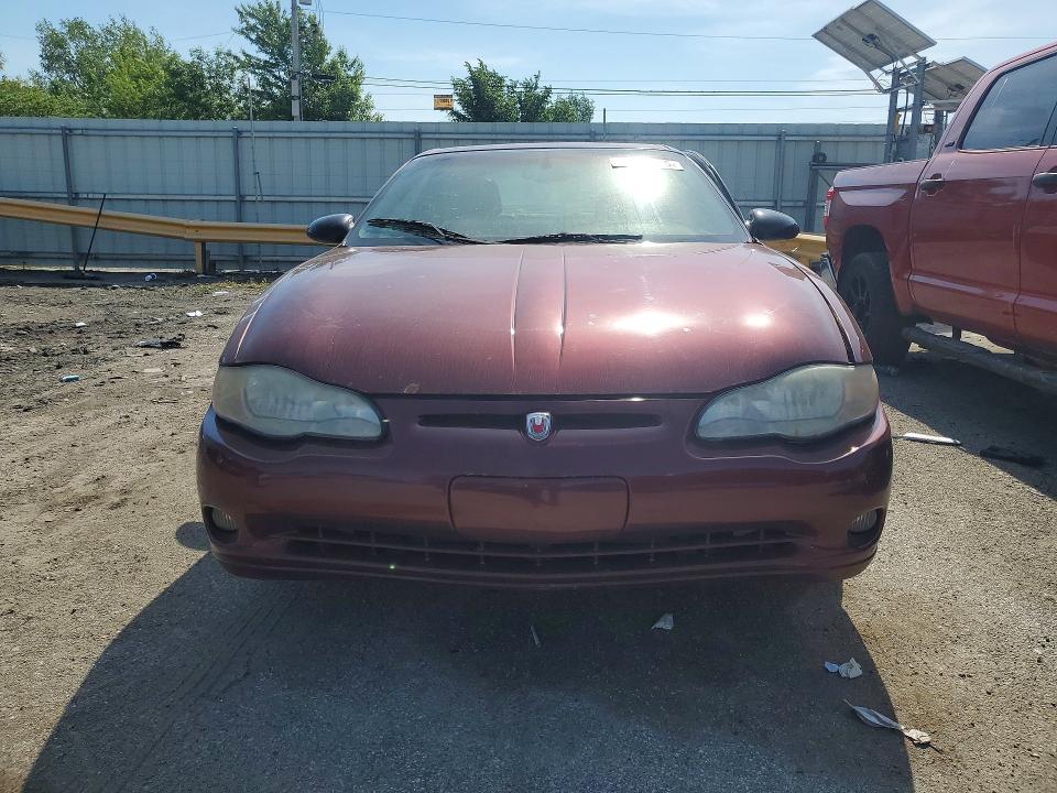 Aukcja sprzedaży 2002 Chevrolet Monte Carlo, vin: 2G1WX15K829192422, numer aukcji: 55321826