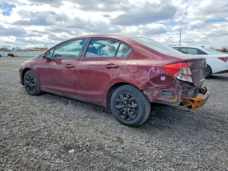 Продажа на аукционе авто 2012 Honda Civic Lx 4dr, vin: 2HGFB2F40CH018784, номер лота: 52132646
